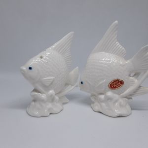 Vintage Bone China Japan Fish Salt & Pepper shaker